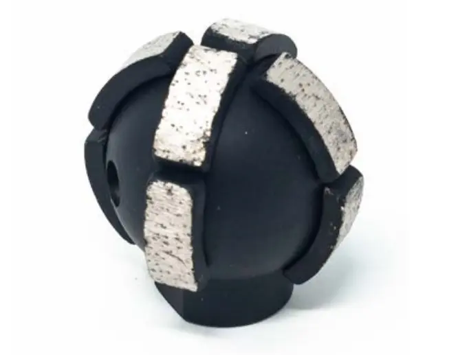 Fraise Boule Ø 36 mm – 8 segments diamant