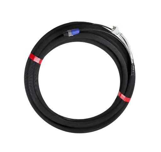 Flexible résine chauffant gainé 2x10 mm