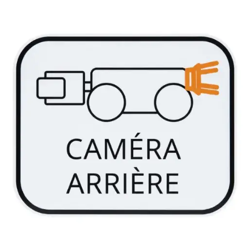 [CMZ-RV125-ACC-CAR] Accessoires Chariot RV 125 - Caméra Arrière