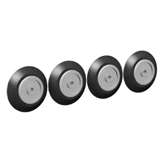 [CMZ-RV125-ACC-DN100] Accessoires Chariot RV 125 - Roues d'extension pour canalisations à partir de DN100
