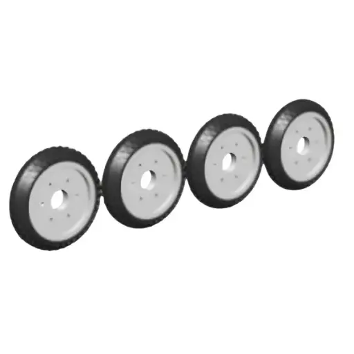 [CMZ-RV125-ACC-DN200] Accessoires Chariot RV 125 - Roues d'extension pour canalisations à partir de DN200